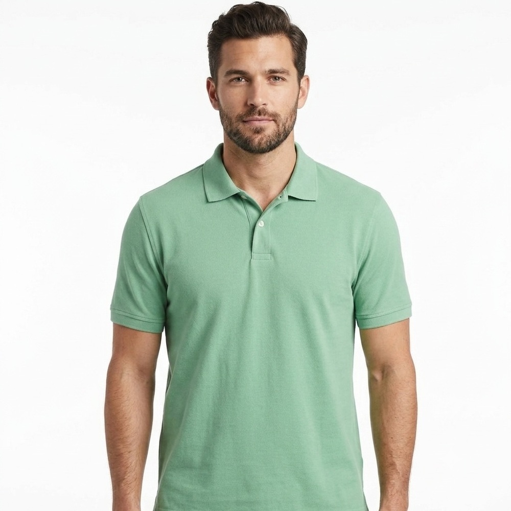 Merona Light Green Polo Shirt